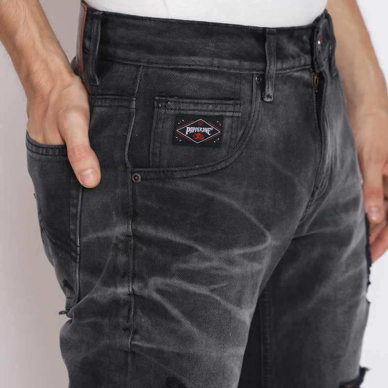 PP 313 Black Ripped