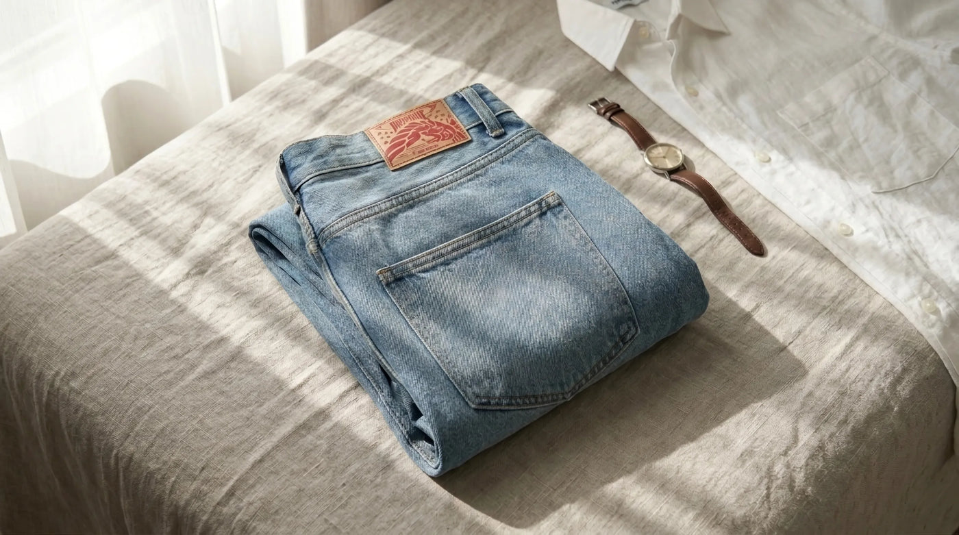 Light Wash Denim & Tailored Fit: Tren Spring 2026