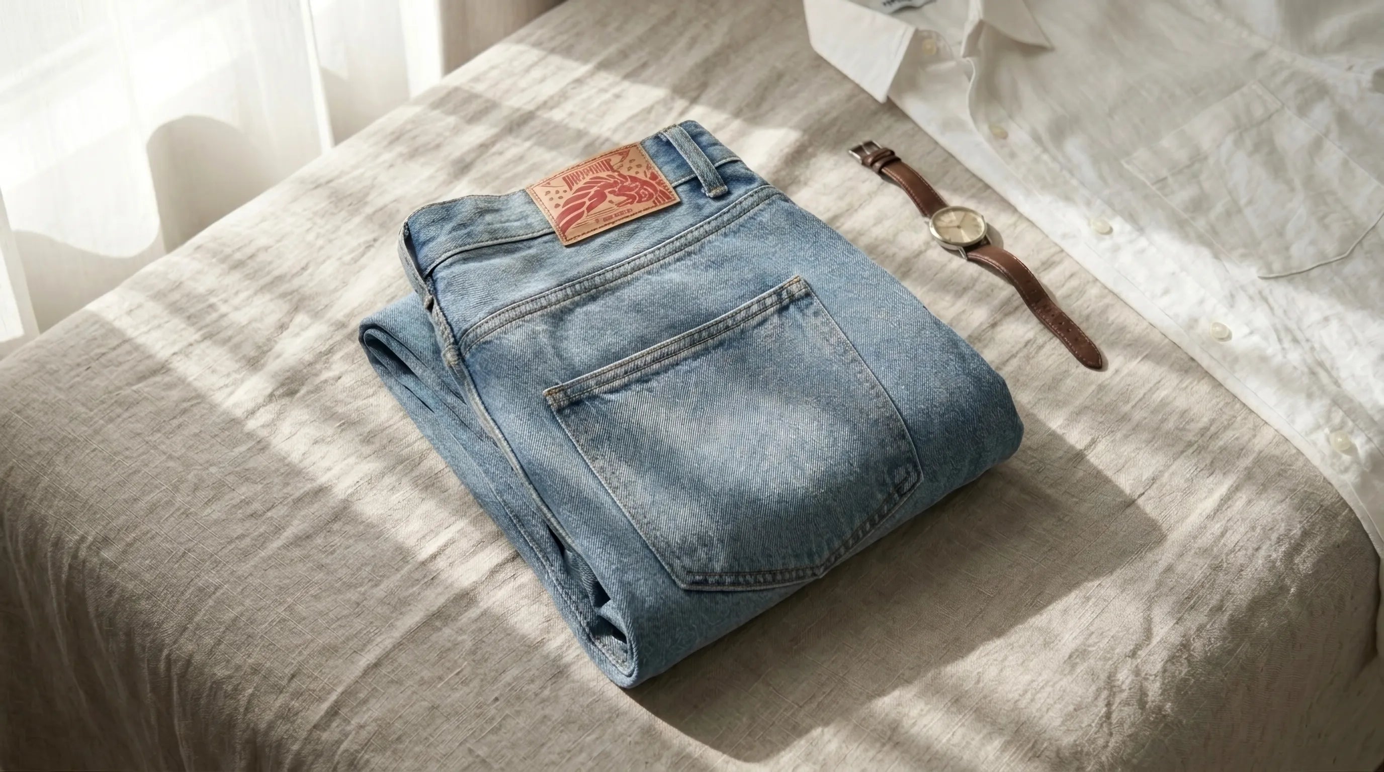 Light Wash Denim & Tailored Fit: Tren Spring 2026