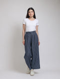 Celana panjang wanita loose fit PPL 2253 Alder Trousers tampak depan
