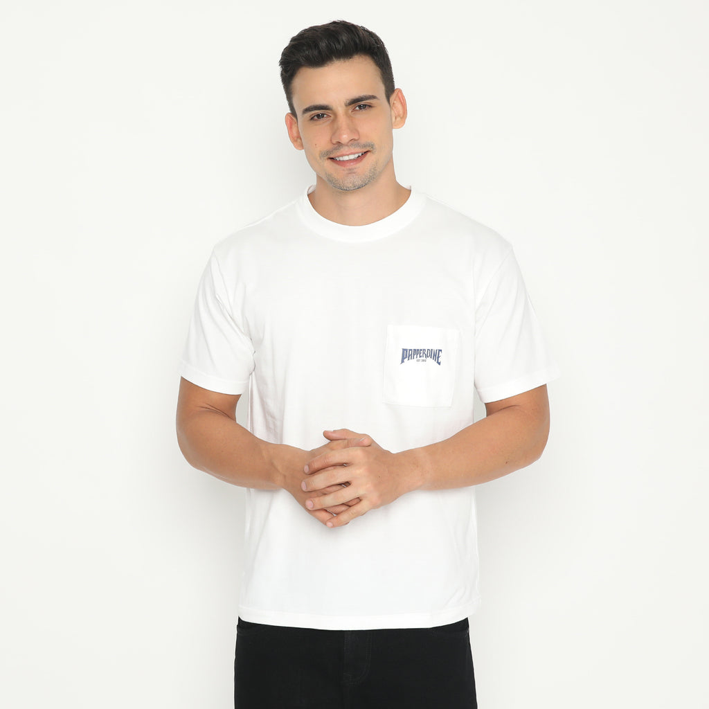 PP TP0120 Pocket Tee FW20 White