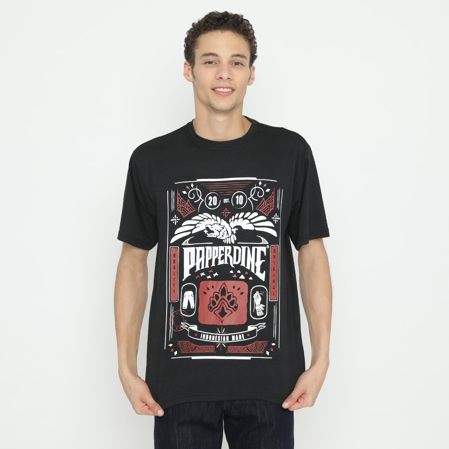PP TL0120 Logo Tee FW20 Black
