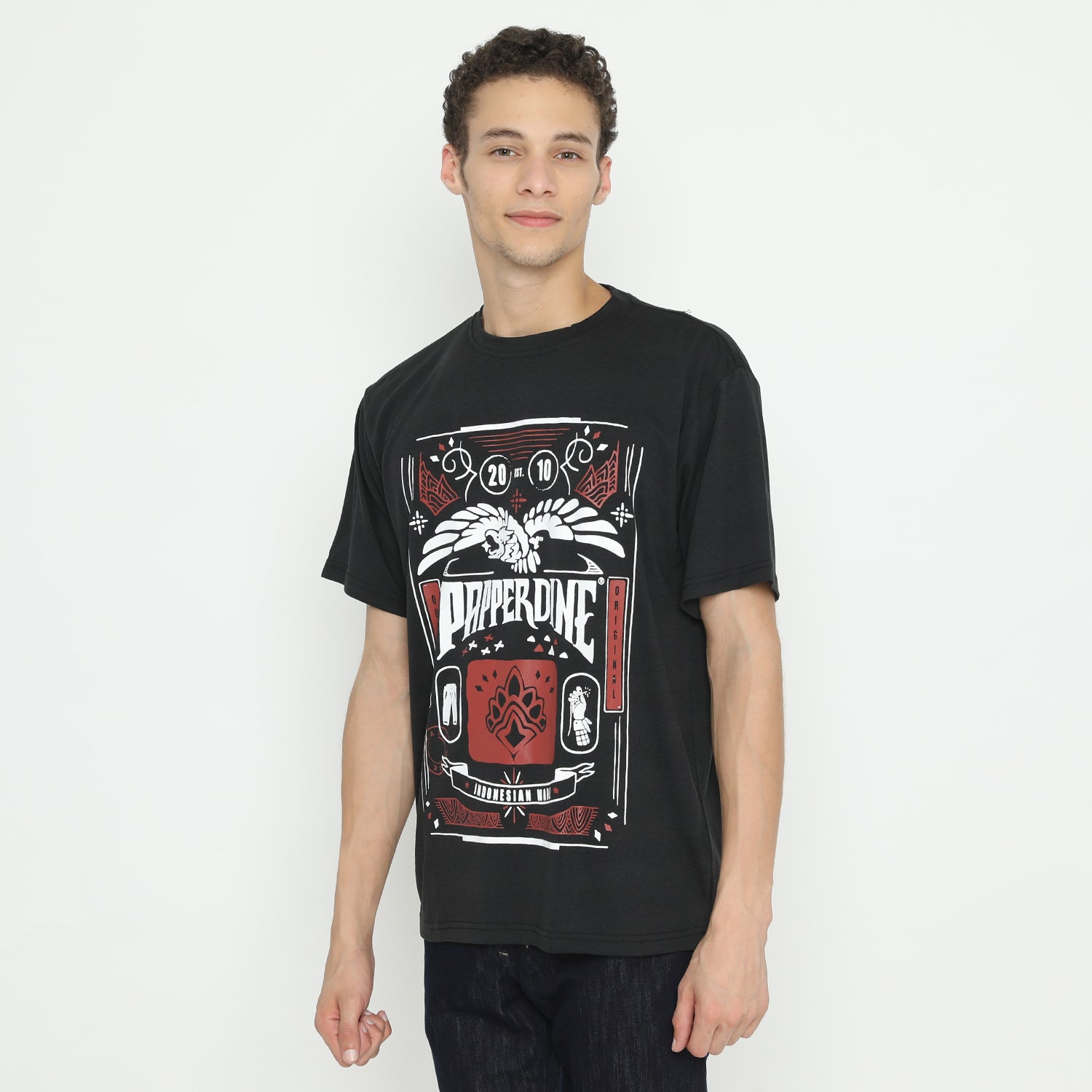 PP TL0120 Logo Tee FW20 Black