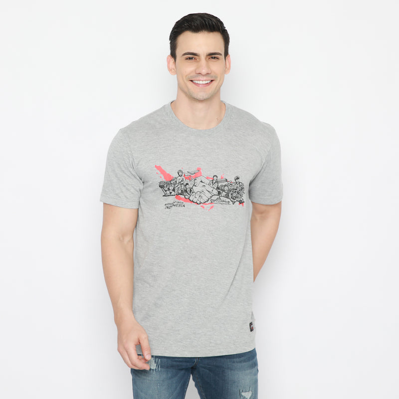 PP Graphic Tee Semangat Indonesia Misty