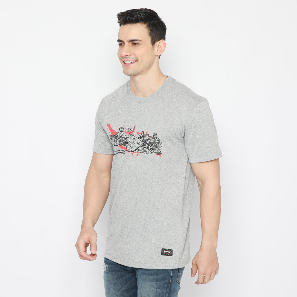 PP Graphic Tee Semangat Indonesia Misty