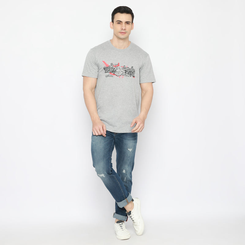 PP Graphic Tee Semangat Indonesia Misty